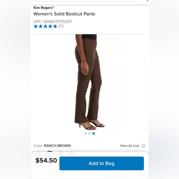 Kim Rogers Hook Clasp Dress Pants - Picture 13 of 13